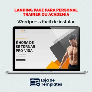 Landing page para personal trainer ou academia