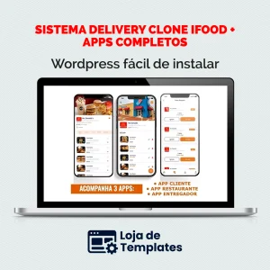 Sistema Delivery Clone Ifood + Apps Completos