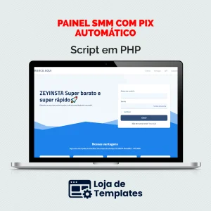 Painel SMM com PIX Automático