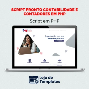Script site pronto contabilidade e contadores em PHP
