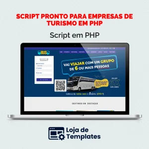 Script site pronto para empresas de turismo em PHP