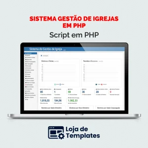 Sistema Gestão de Igrejas em PHP