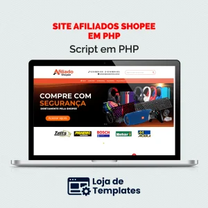 Site Afiliados Shopee em PHP