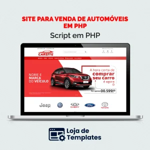 Site para venda de automóveis em PHP
