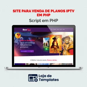 Site para venda de planos IPTV em PHP