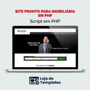 Site pronto para imobiliária em PHP