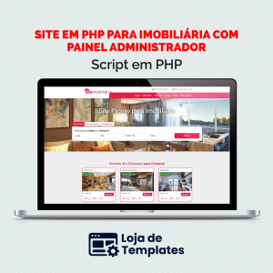 Site em PHP para Imobiliária com painel administrador