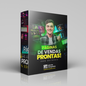 Pacote de páginas de vendas PRLS