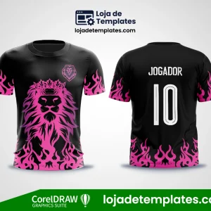 Arte Vetorial Camiseta Personalizada – Modelo em CorelDRAW
