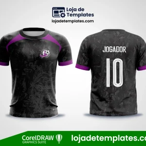 Arte Vetorial Camiseta Personalizada – Modelo em CorelDRAW