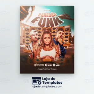 FLYER EVENTO FUNK FEED PSD