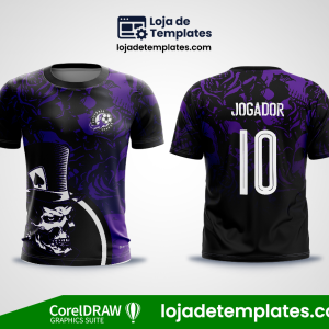 Arte Vetorial Camiseta Personalizada – Modelo em CorelDRAW